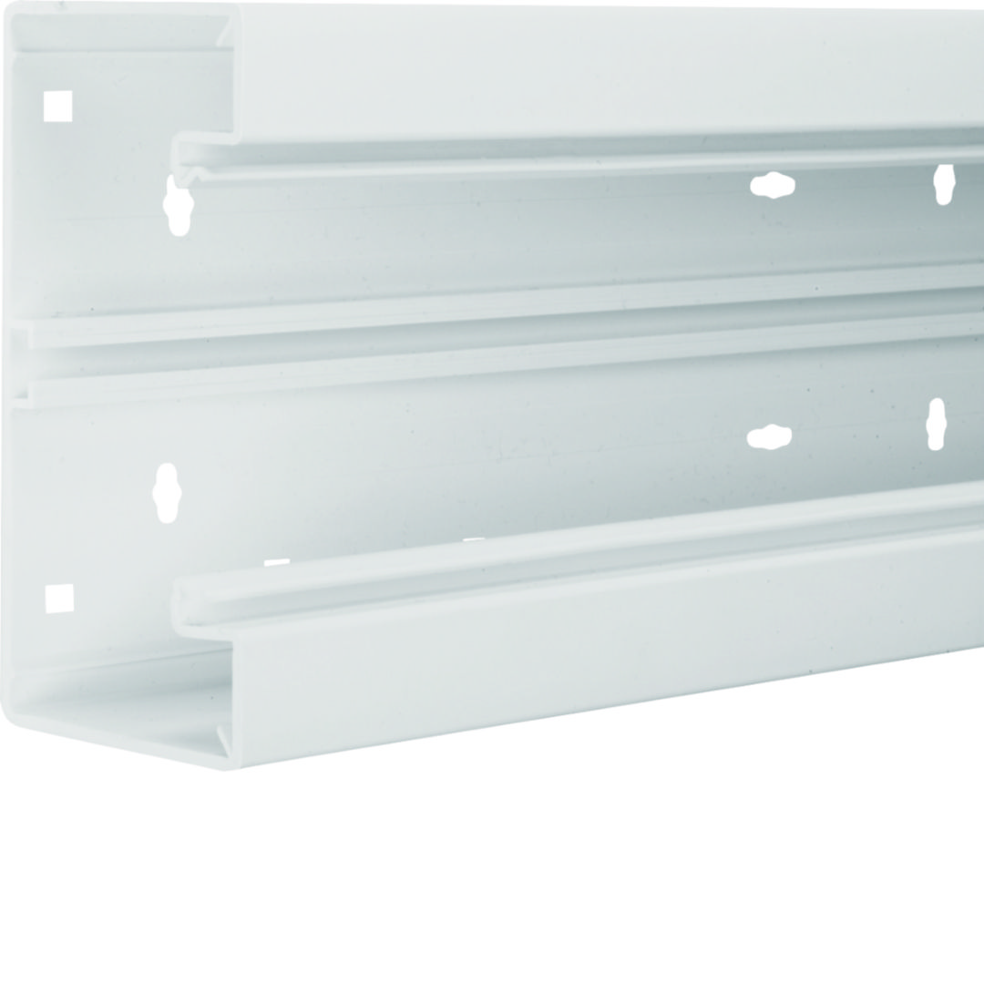 Parapetcsatorna 170mm x 68mm 2000mm kezeletlen műanyag fehér BR Hager