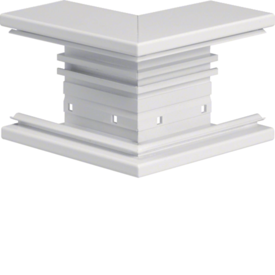 BRA6510039016 - Außeneck aus Grundprofil zu BRA 68x100mm Oberteil 80mm aus alu in verkehrsweiß