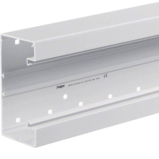 BRP6513019010 - Socle goulotte, PVC,70130,blanc paloma