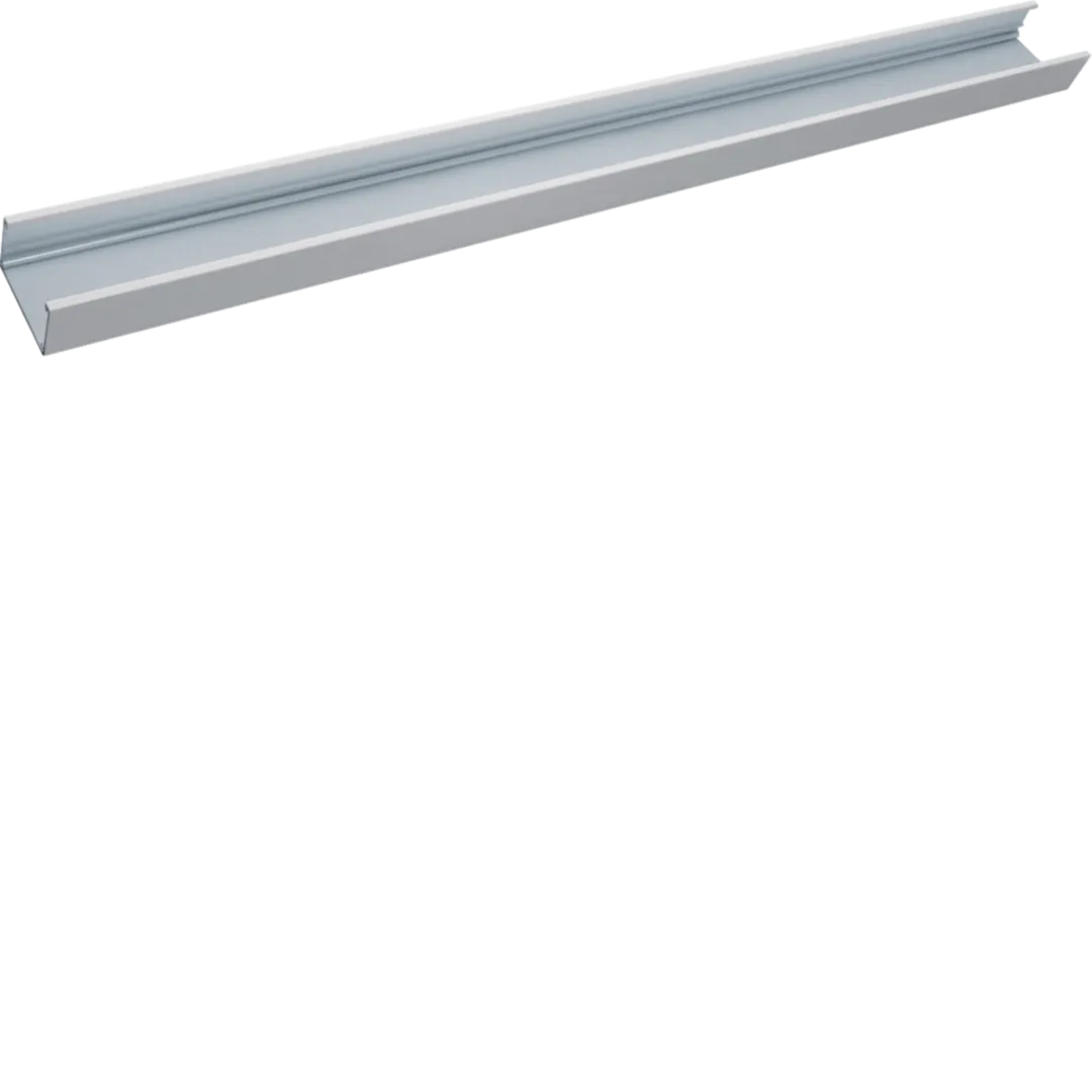 DABA5008019016 - Deckenanschlussbahn-Profil Länge 3m aus Aluminium zu DABA 50x80mm verkehrsweiß