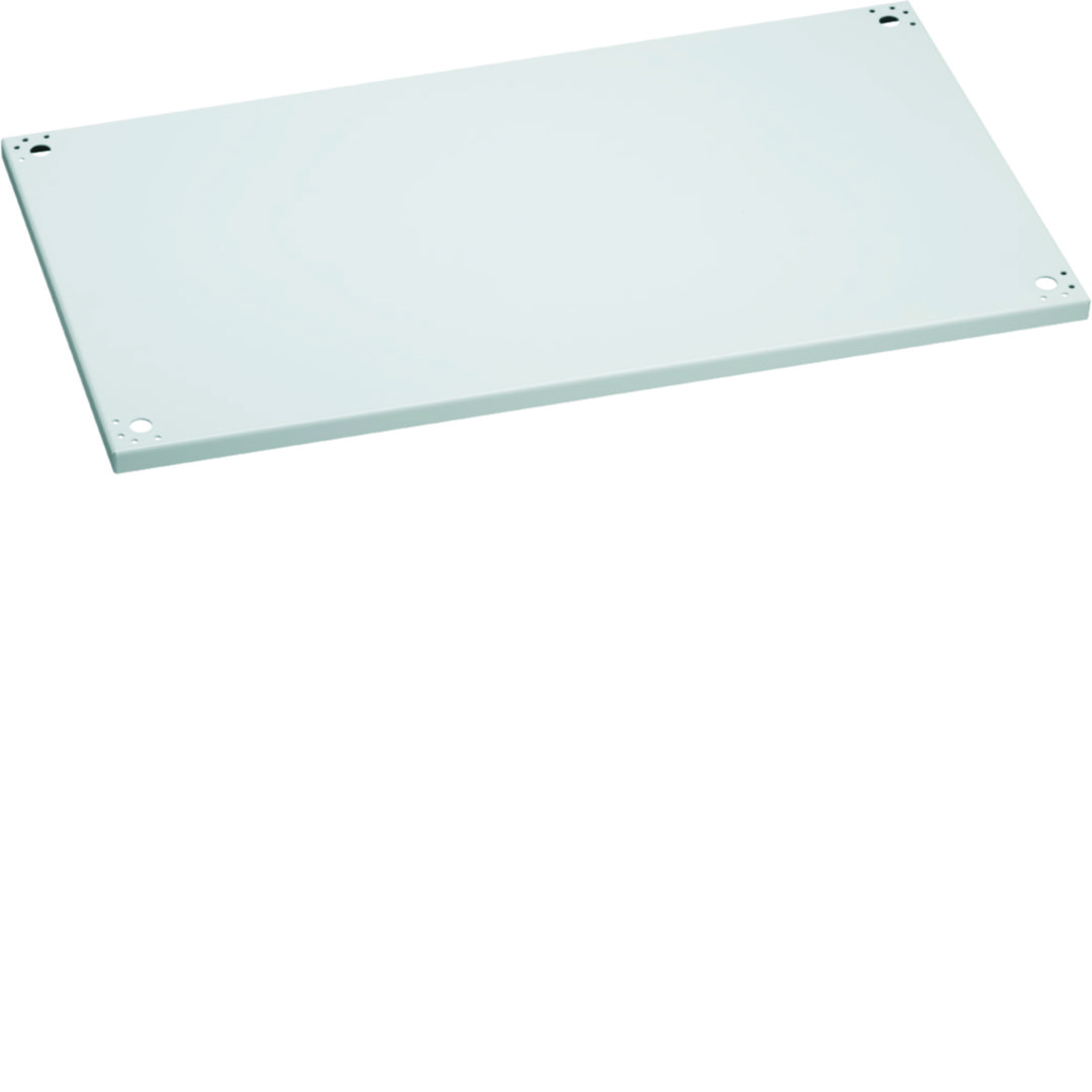 Alsó/felső takarólemez teli porszórt acél 900mm x 18mm x 800mm Quadro+ Hager