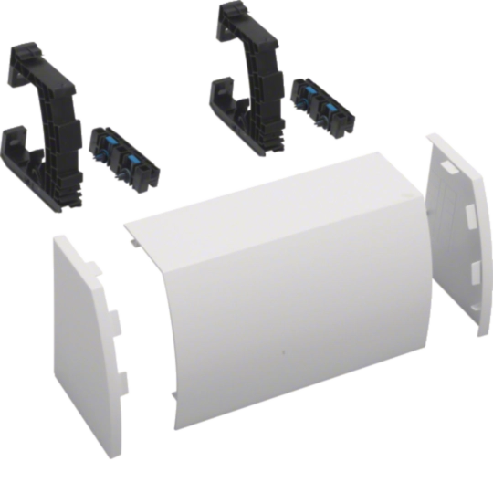 FZ144 - Kabelrangierkanal für Feldverteiler, 4feldig, RAL9010