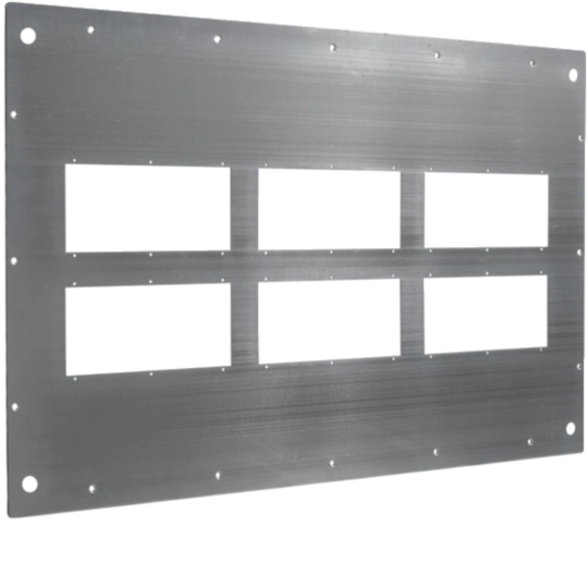 FZ886XF - Sluitplaat open, voor inbouw kabelinvoeringen 1600 x 600 mm