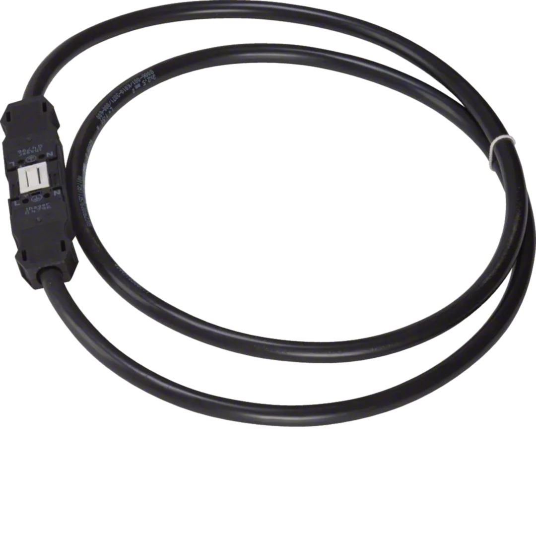 GKWAD03015 - Câble ruban Winsta, 3x2.5², 1.5m, PVC, Eca, noir