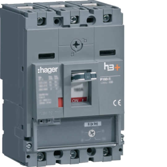 HES063BC - Moulded Case Circuit Breaker h3+ P160 MAG 3P3D 63A 70kA CTC