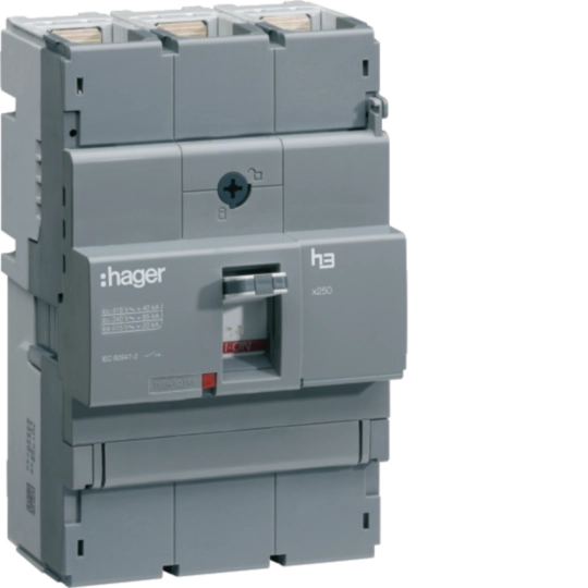 HNB125Z - Moulded Case Circuit Breaker x250 3P 40kA 125A TM