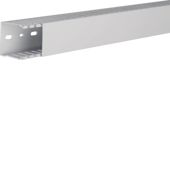 HNG50050 - Canal de cuadro sin halógenos, en PC/ABS, V0 50x50 mm, gris claro (RAL7035)