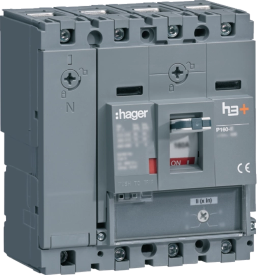 HNS041BC - Interruttore automatico h3+ P160 magnetico 4poli 40A 40kA