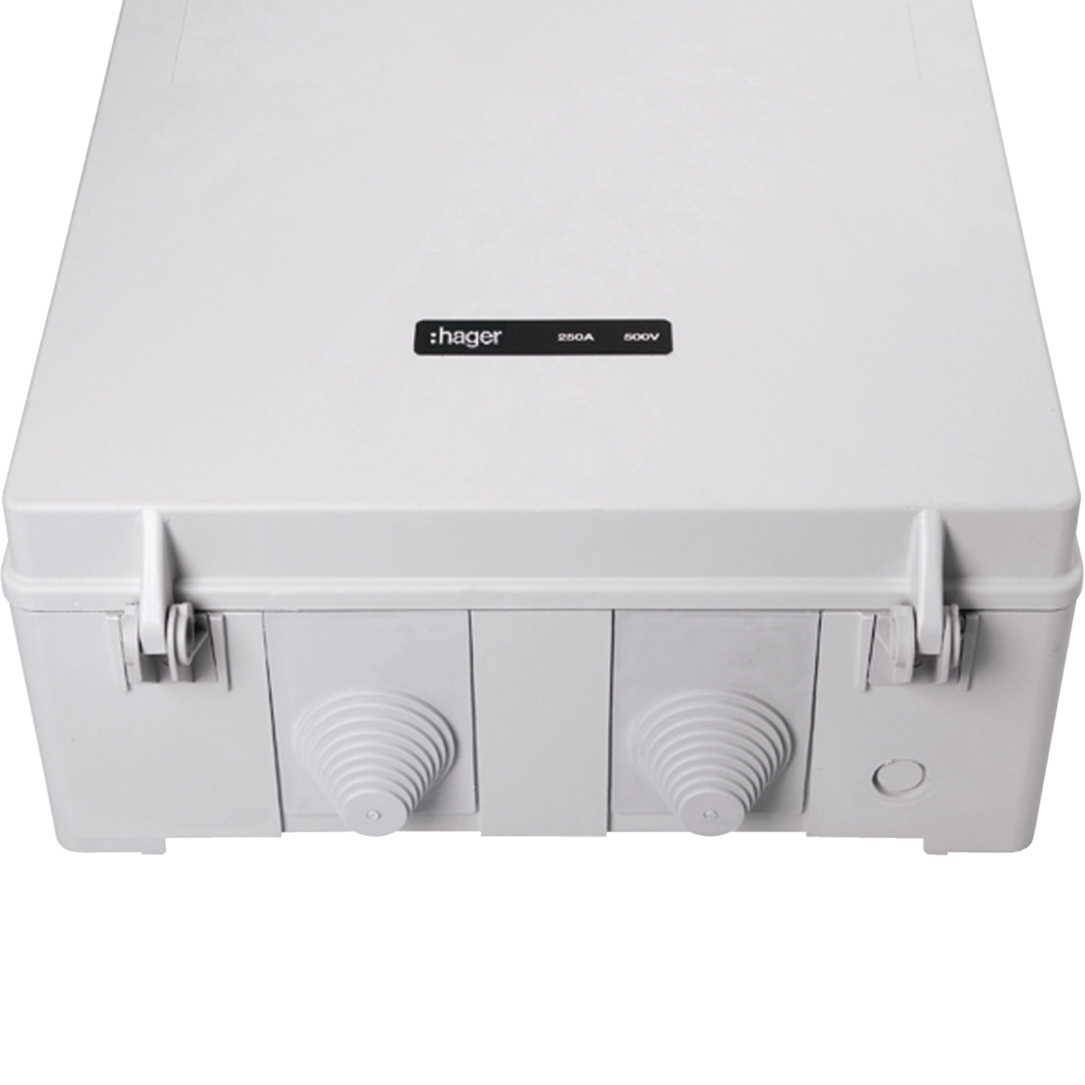 HSA2-400SB - Hausanschlusskasten weber.hsa400 400A 3LNPE ein/ab Schrauben Flansch 2×EFZ ab EF