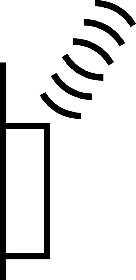 85655282 - Émetteur radio mural KNX 1 poste quicklink, version plate, S.1, blanc brillant