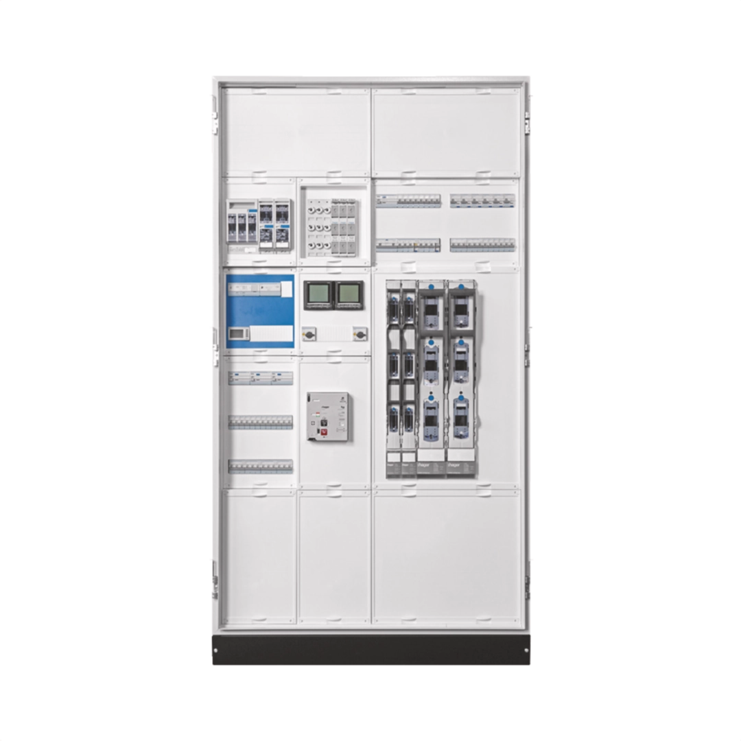 Innen­aus­bau­system bis 1600 A mit univers N Bausätzen Vertei­ler­sys­teme bis 1600 A | Hager DE