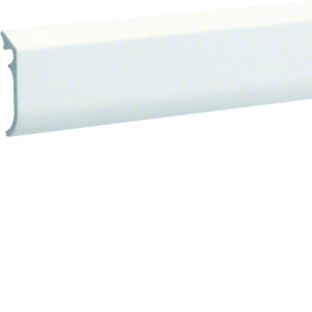 Parapetcsatorna lamella 2000mm oldószeresen lakkozott aluminium fehér halogénmentes BR Hager