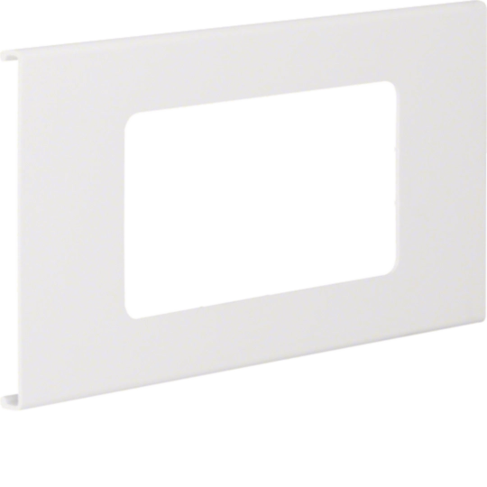 L91329016 - FB, afdekplaat 2-voudig voor goot 130 mm breed, verkeerswit