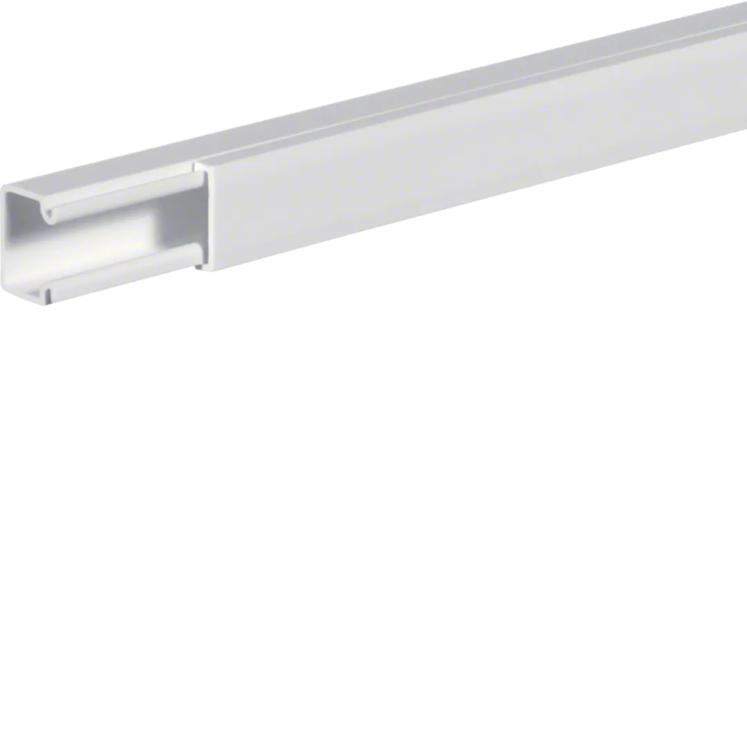 LF1001009016A - Goulotte de distribution 10x10 avec bande adhésive blanc