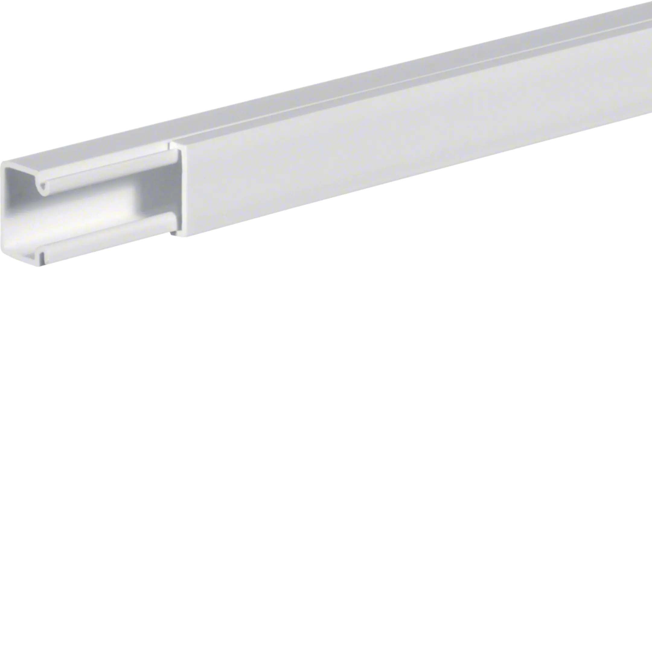 Goulotte électrique blanc 30x30mm (au mètre) à couvercle Liféa HAGER