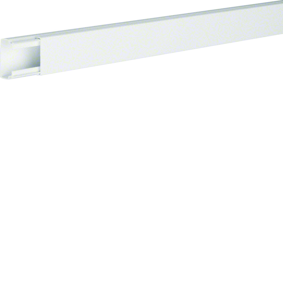 Vezetékcsatorna fedéllel műanyag 33mm x 20mm x 2000mm fehér kezeletlen LF Hager