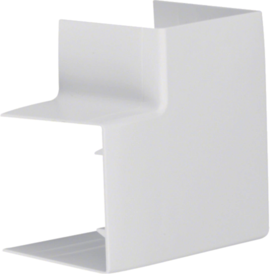 LFF600657035 - Flachwinkel schnittkaschierend aus PC/ABS halogenfrei zu LF 60x60mm lichtgrau