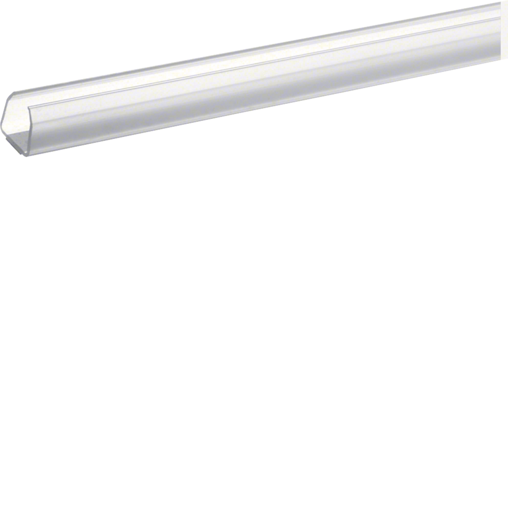 Leitungsführungskanal aus PVC Mini-Snap für Leitungen 5,5-7mm verkehrsweiß