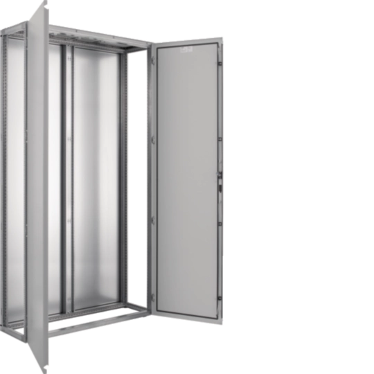 M-RG1606022S - Armoire standard IP55 tôle recouvrement flasque entrée 4mm 1600x2200x600 RAL7035