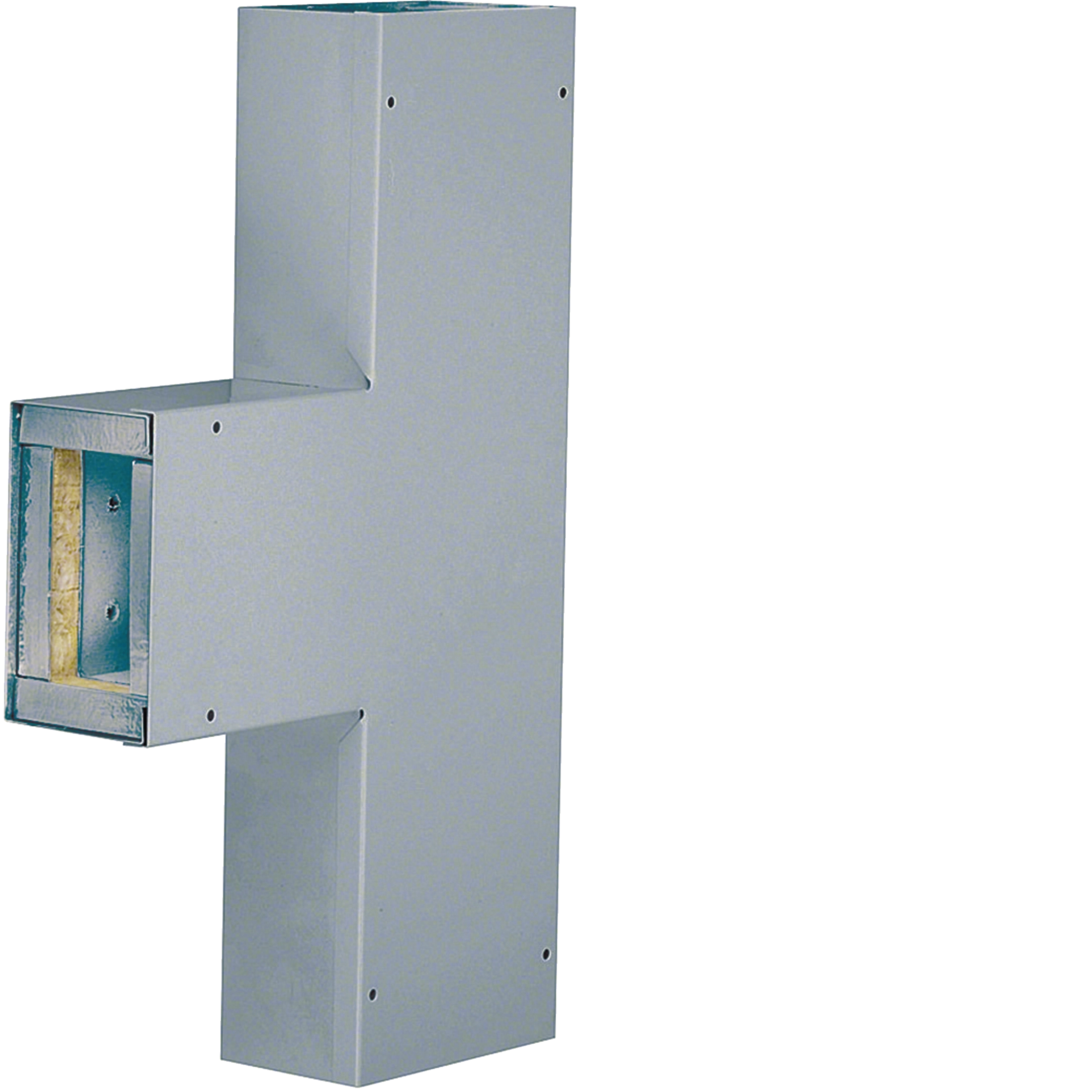 T-Stück zu Brandschutzkanal FWK 3E Funktionserhalt E30 100x160mm verzinkt