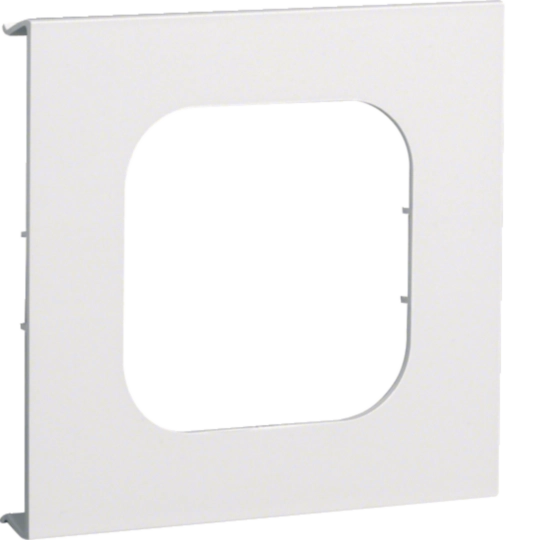 R94119016 - Blende 1-fach R18 für UP-Einsatz mit Rahmen BRA/S Oberteil 120mm verkehrsweiß