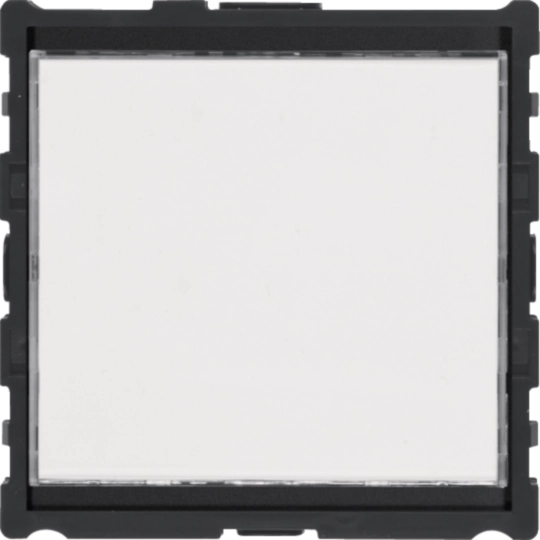 REU040Y - LED-Info Modul EB Edelstahl matt ONE, MODESTA, axent 76x76