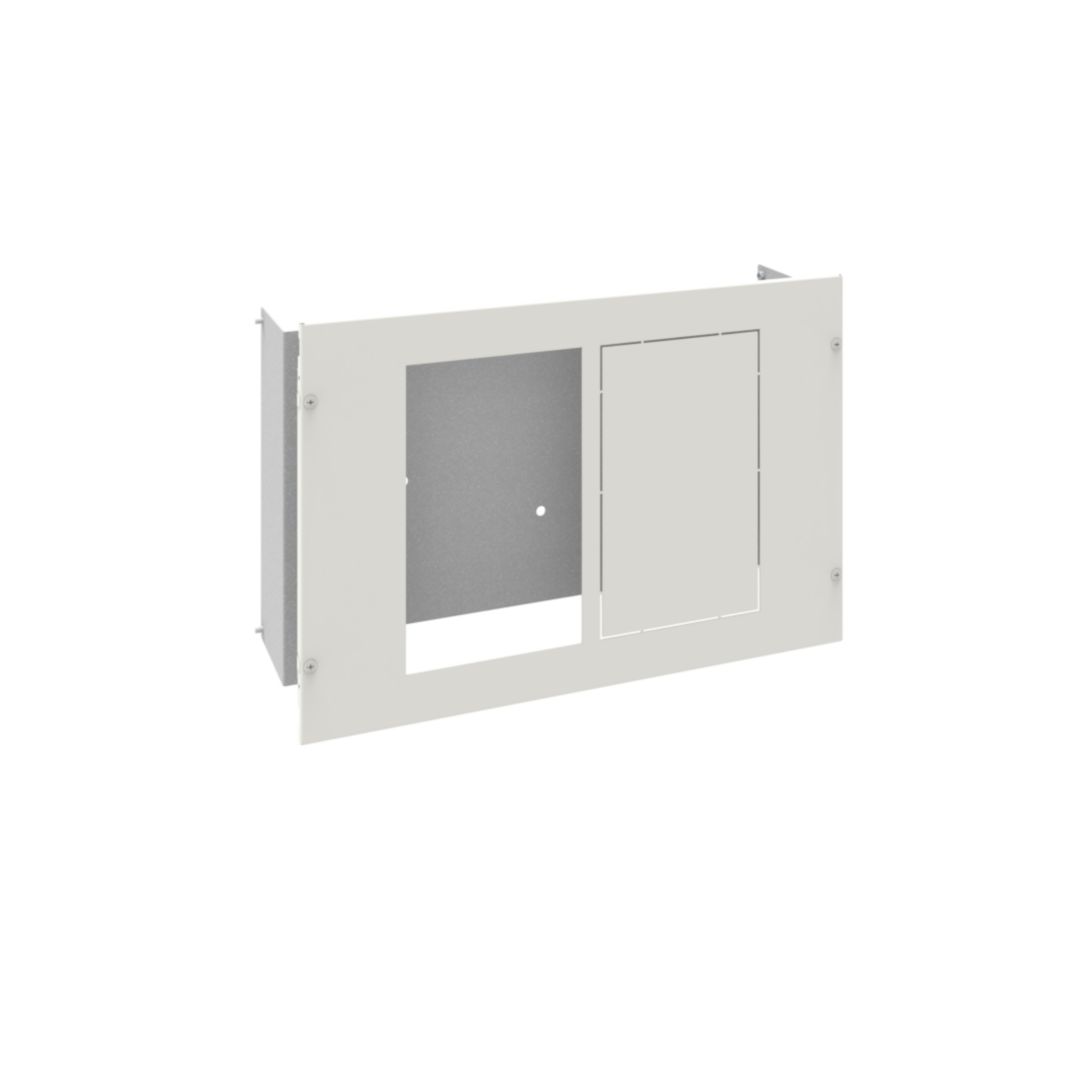 Beépítőkészlet LT 630A biztosítóhoz fix függőleges 400mm x 600mm QuadroEvo Hager