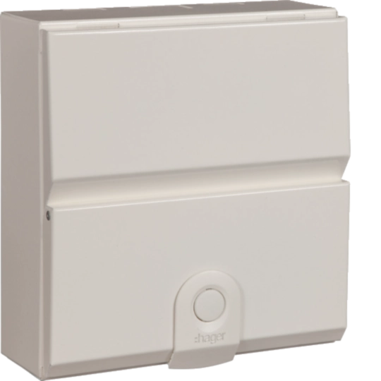 VM106K - Consumer unit,Design30,6way,100A,metal,switch disconnector incomer,KO