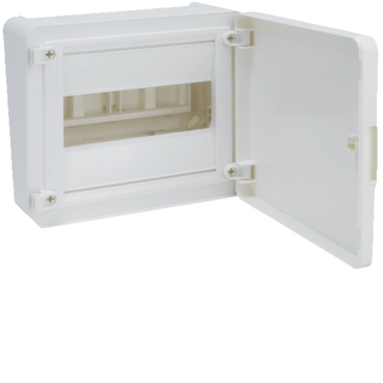 VS108PR - Coffret saillie 8 M porte opaque