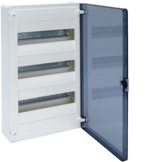 VS312TR - Coffret saillie 36 M porte transp.