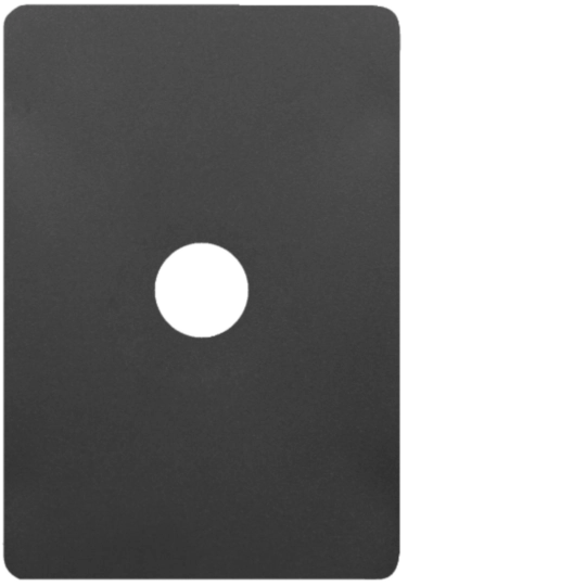 WBHSP1-MB - Allure 1 Gang Switch Plate MB