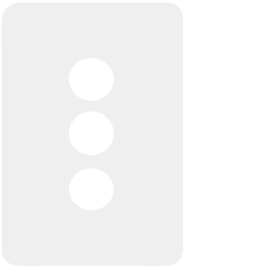 WBHSP3 - Allure 3 Gang Switch Plate