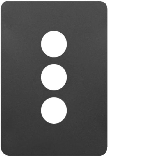 WBHSP3-MB - Allure 3 Gang Switch Plate MB