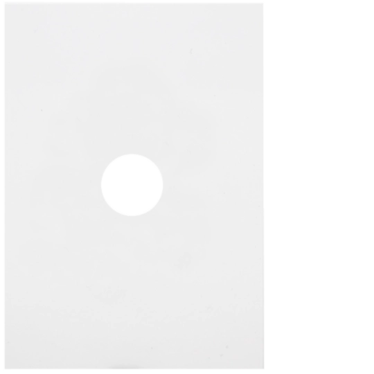 WBQCV1-MW - FIN 1 Gang Switch Cover MW