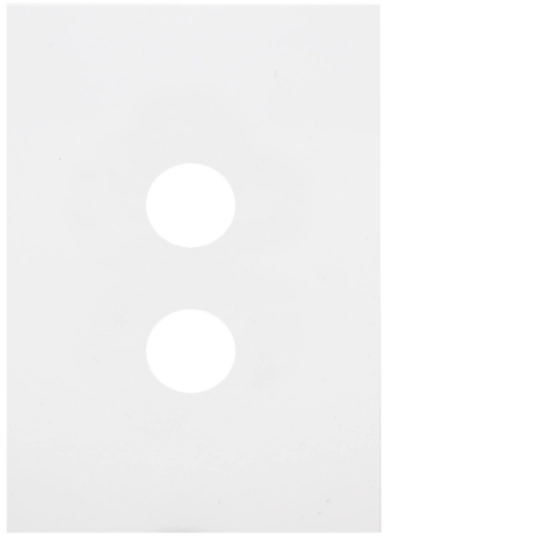 WBQSP2 - FIN 2 Gang Switch Plate