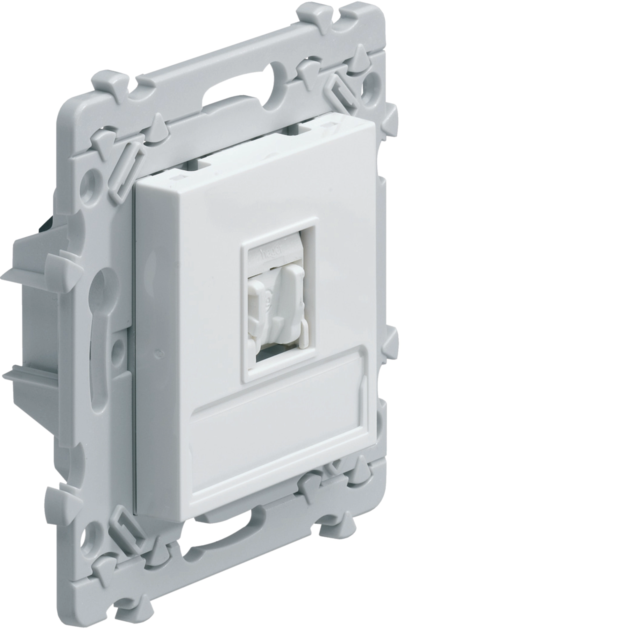 RJ45 Essensya Cat.6 UTP Blanc • WE220 | Hager