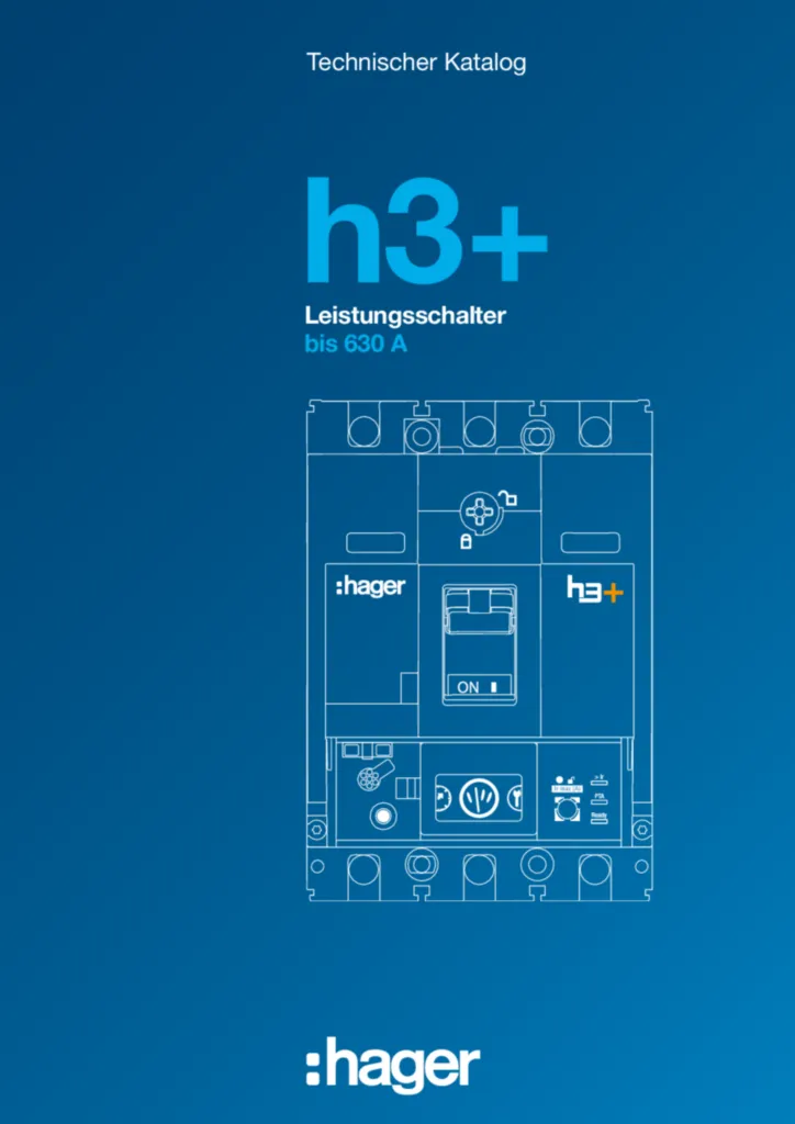 Image Technischer Katalog h3+ Leistungsschalter bis 250A | Hager Suisse
