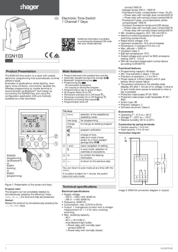 Immagine Manuale di installazione en-GB 2019-02-08 | Hager Italia