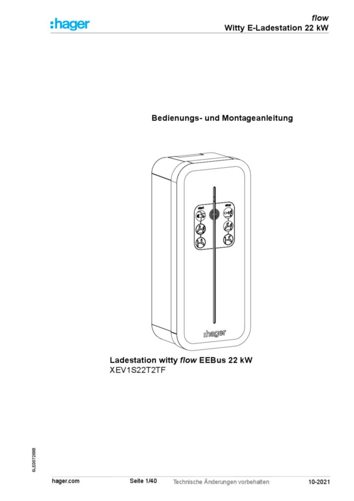 Bild Montageanleitung de-DE 2021-10-18 | Hager Deutschland