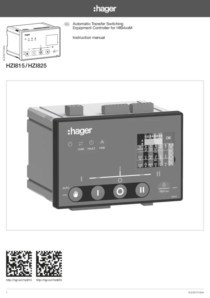 Imagen Manual de funcionamiento International 2021-09-24 | Hager España