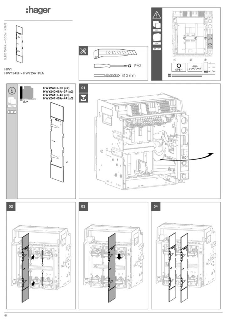 Bild Installationshandbok International 2021-07-08 | Hager Sverige