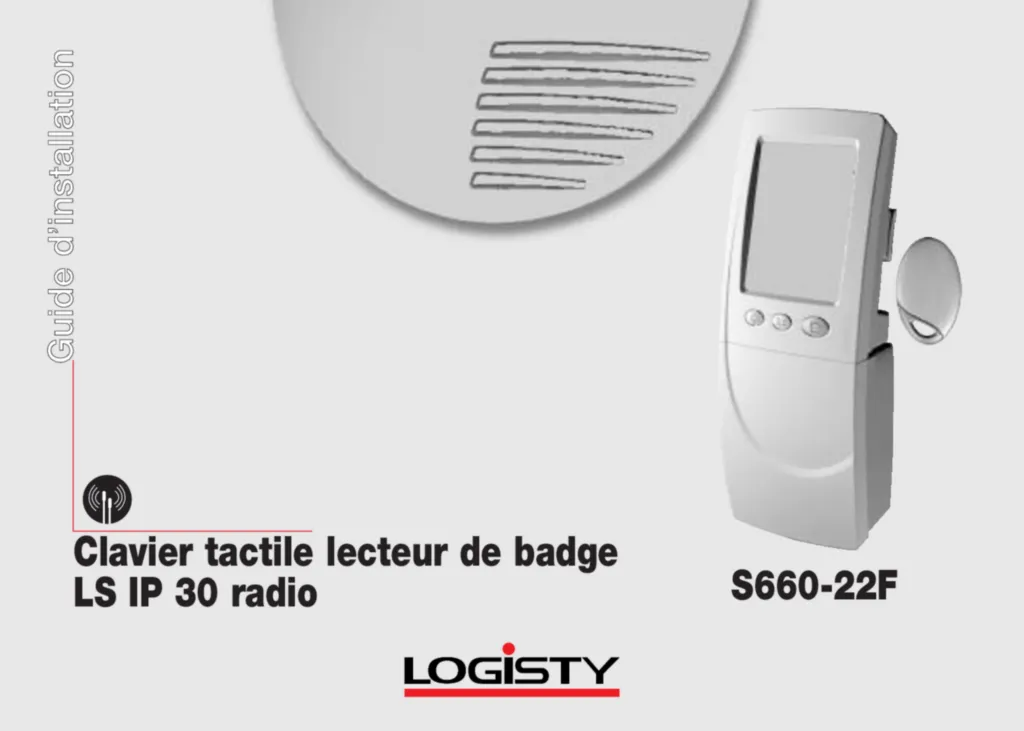 Image NOTICE INSTALLATION CLAVIER S660-22F | Hager France