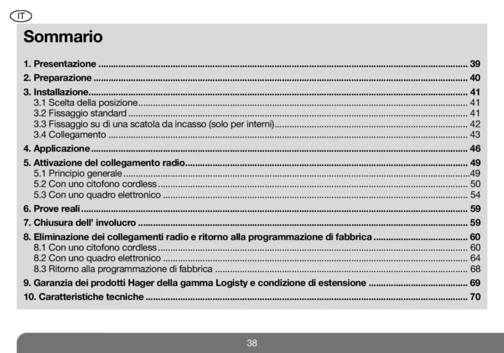 Bild notice Inst Recept Ext Hag LDG01X_LDG02X | Hager Deutschland