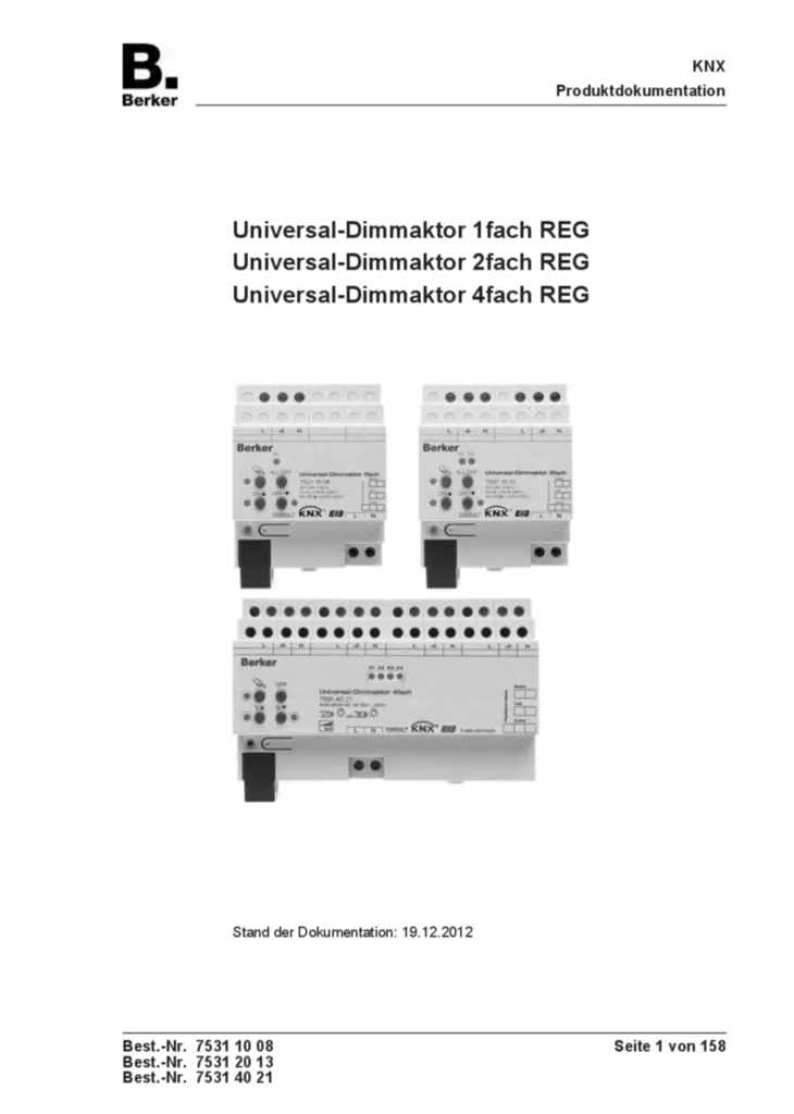 Bild Applikationsbeschreibung ETS für 75311008-75312013-75314021 - Universal-Dimmaktor REG (DE, 2012-12) | Hager Deutschland