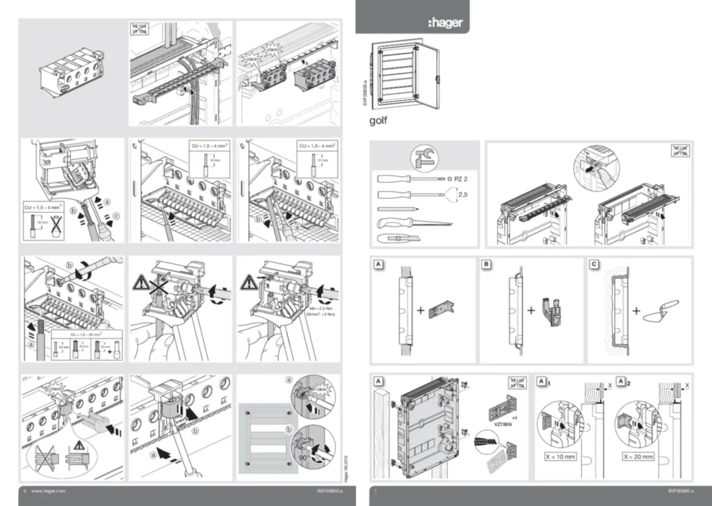 Image Installation manual International 2020-01-01  | Hager Australia