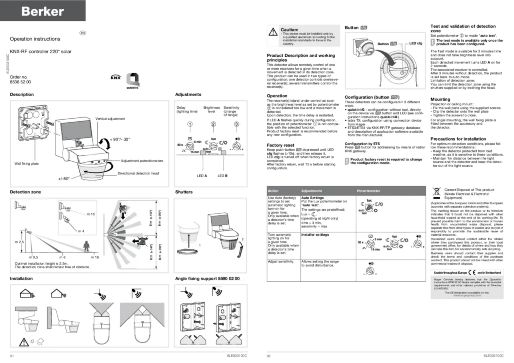 Bild Montageanleitung en-GB 2021-10-25 | Hager Deutschland