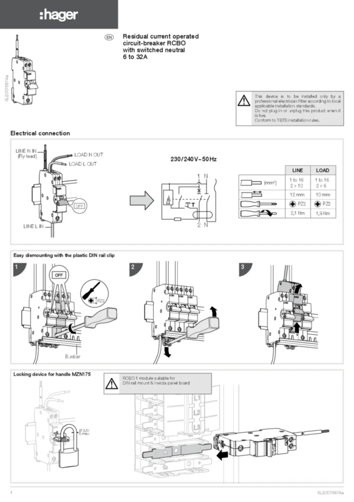 Image Installation manual en-GB 2021-03-03  | Hager