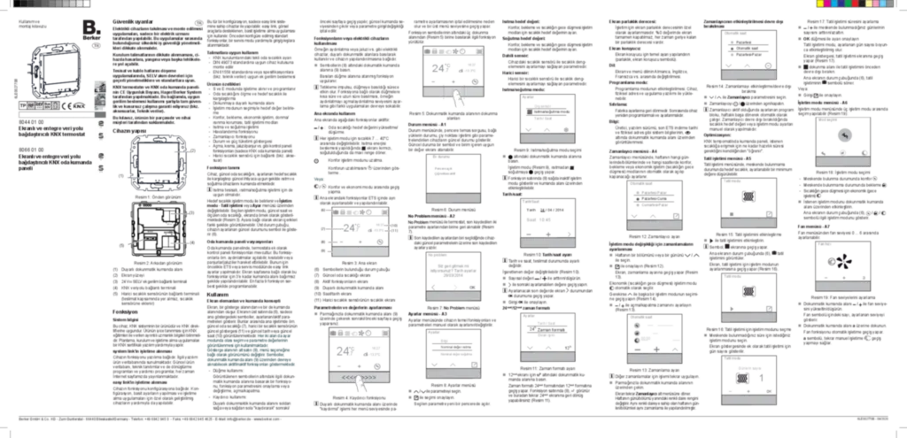 Resim Kurulum kılavuzu tr-TR 2014-06-13 | Hager Türkiye