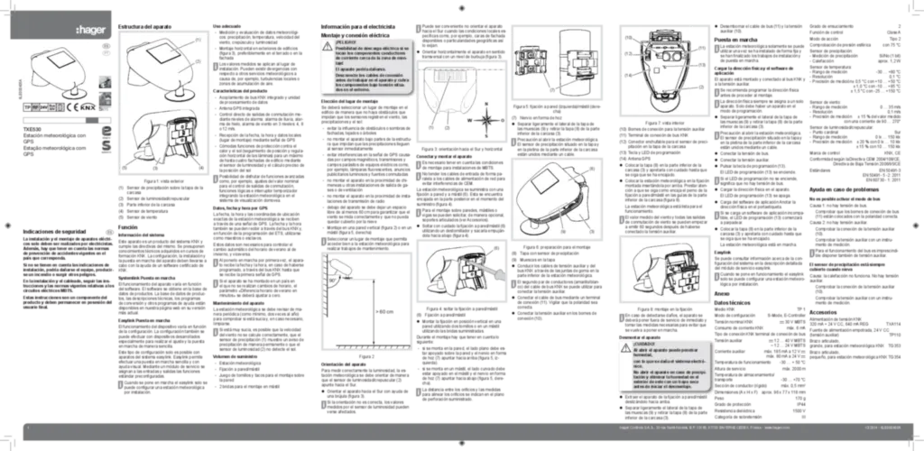 Imagem Manual de instalação es-ES, pt-PT 2015-02-05 | Hager Portugal