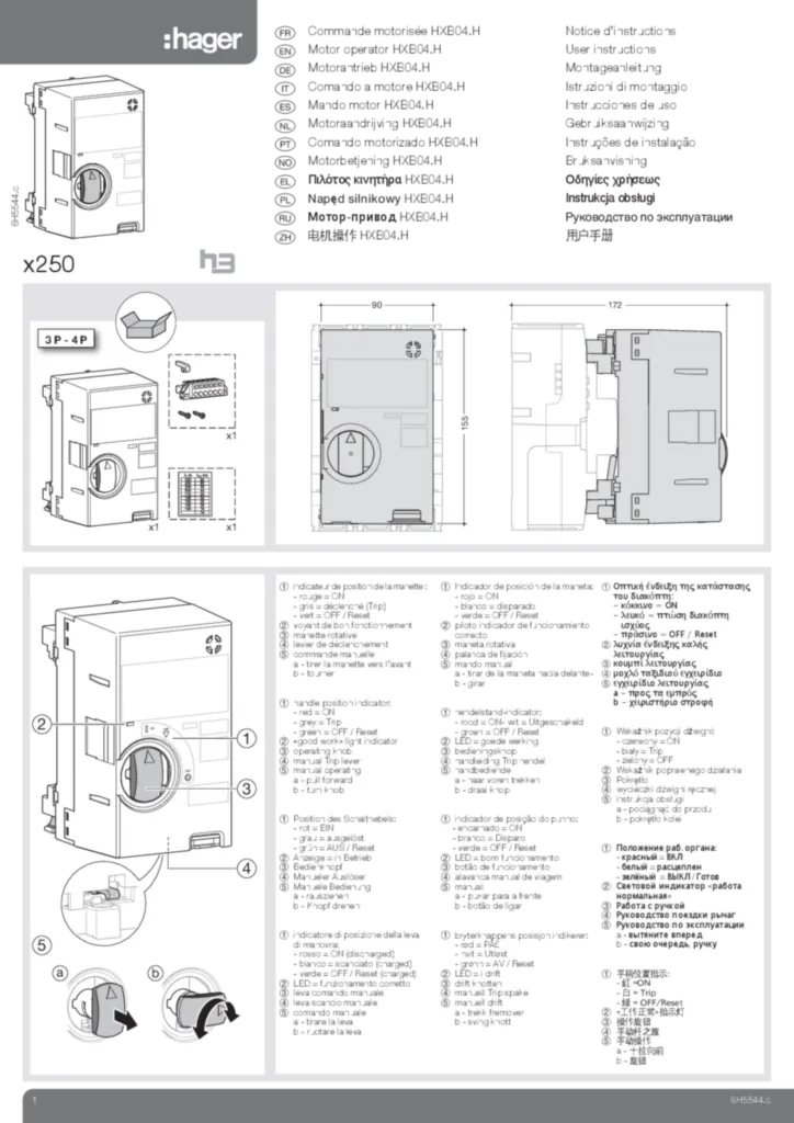 Immagine Manuale di installazione International 2014-03-20 | Hager Italia